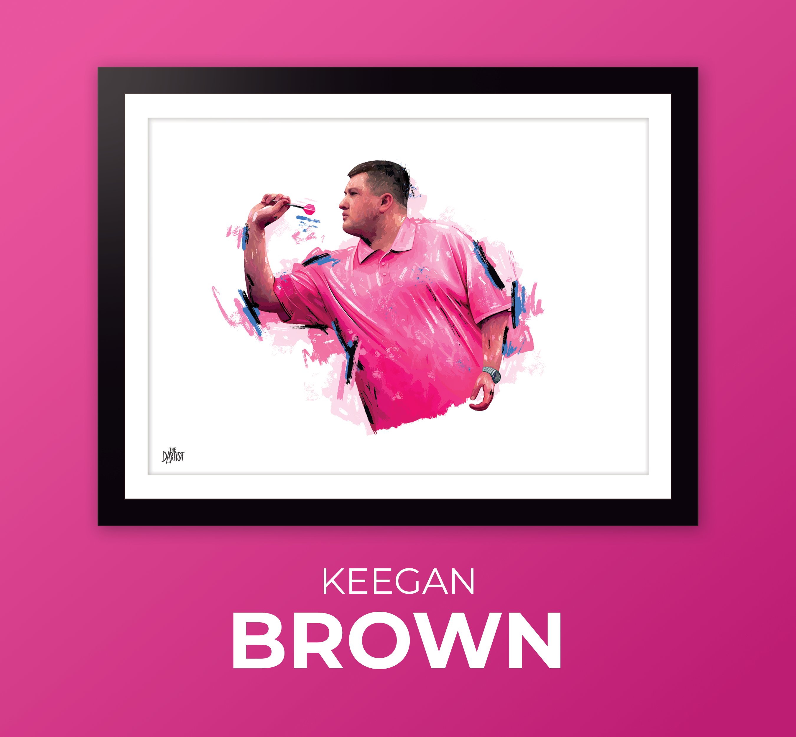Keegan Brown Artwork - The Dartist