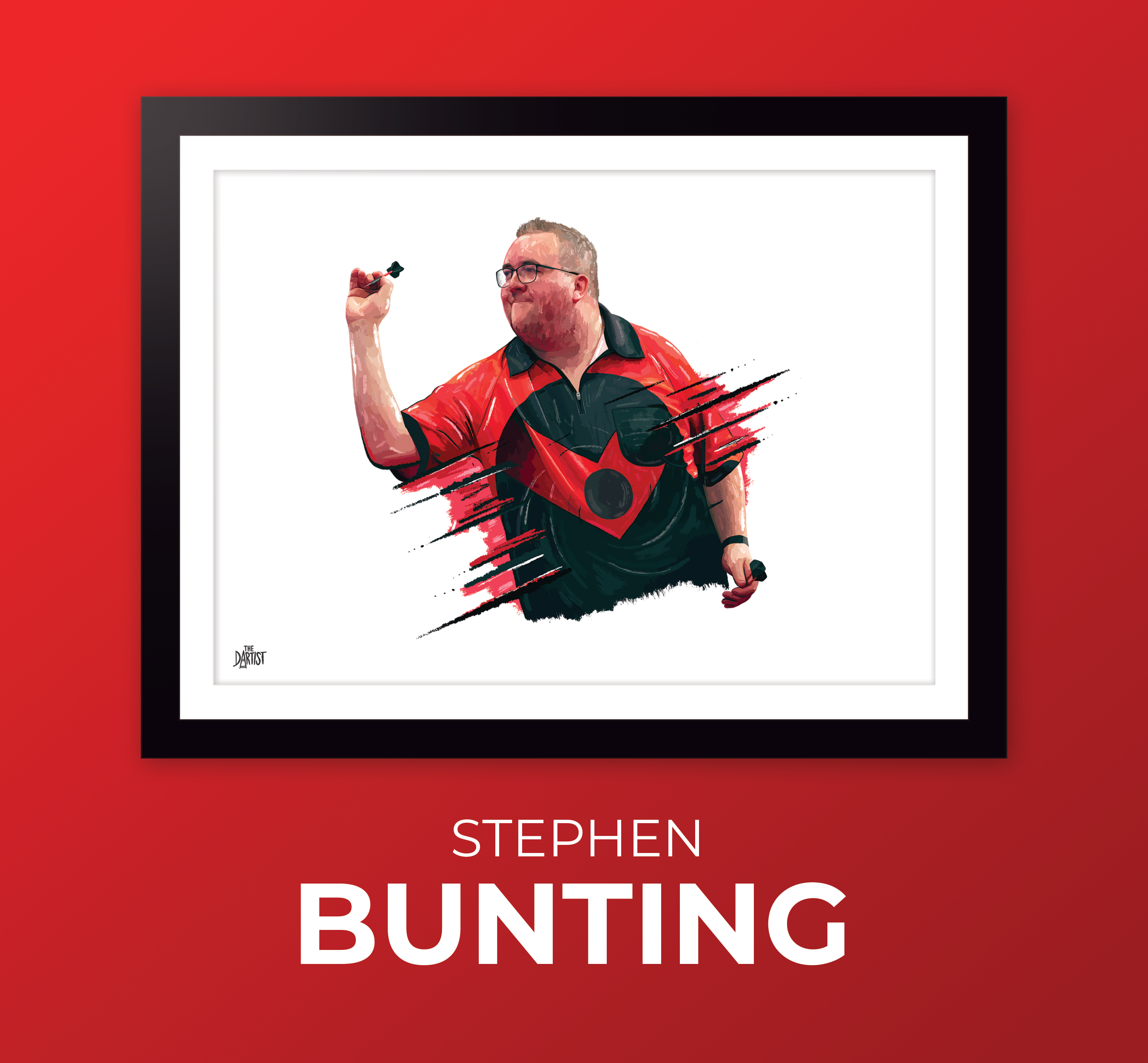 Stephen Bunting Artwork - The Dartist