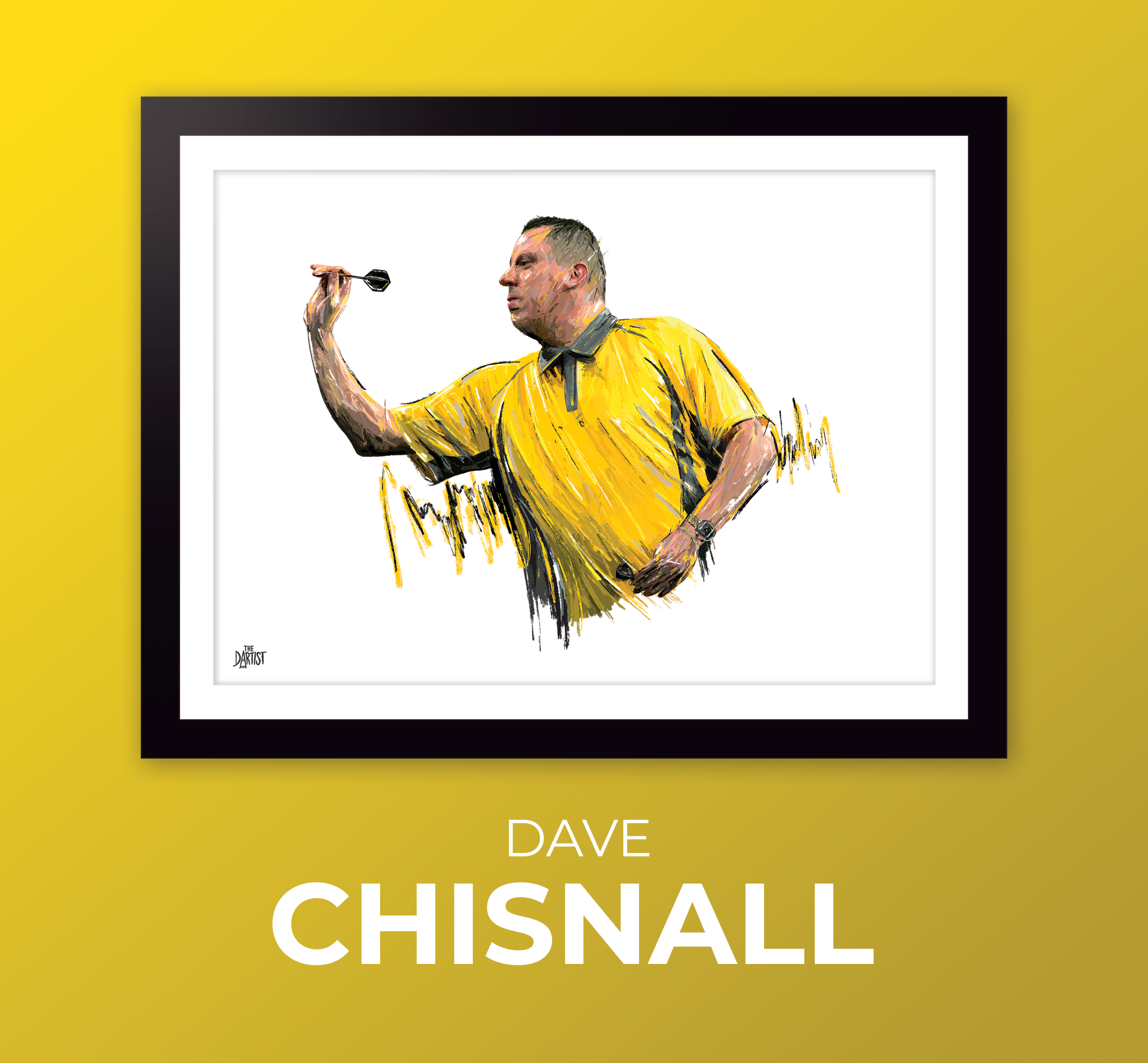Dave Chisnall Artwork - The Dartist