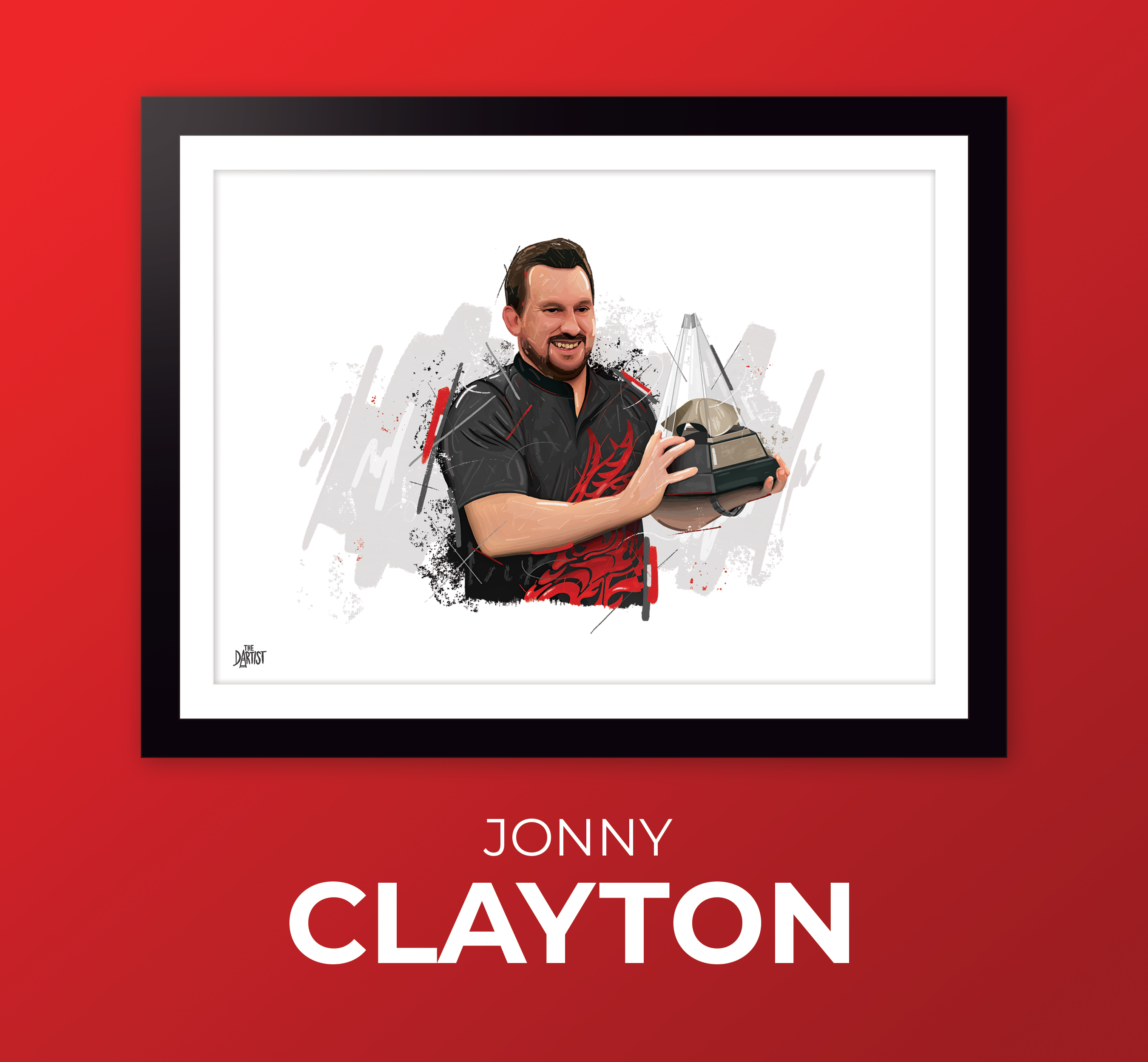 Jonny Clayton Artwork - The Dartist