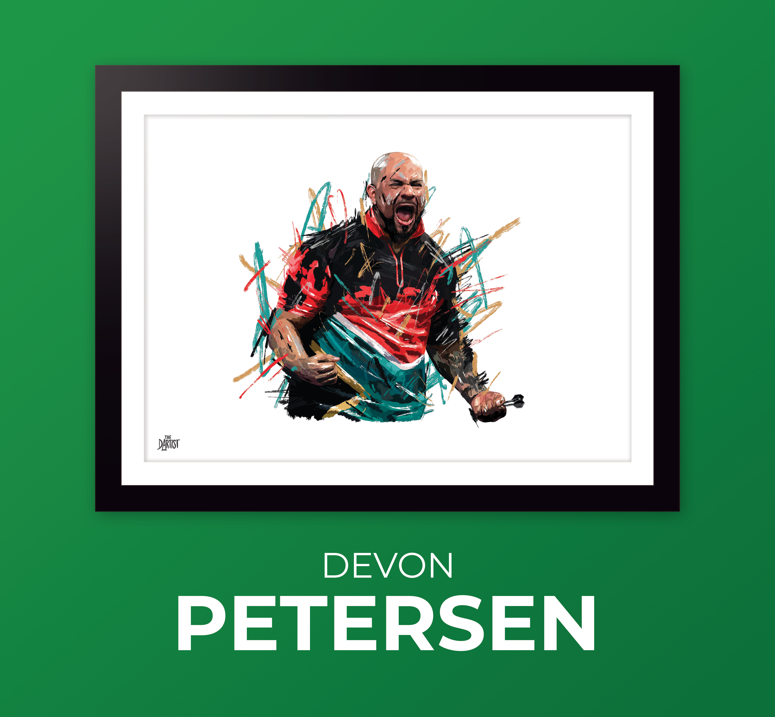 Devon Petersen Artwork - The Dartist