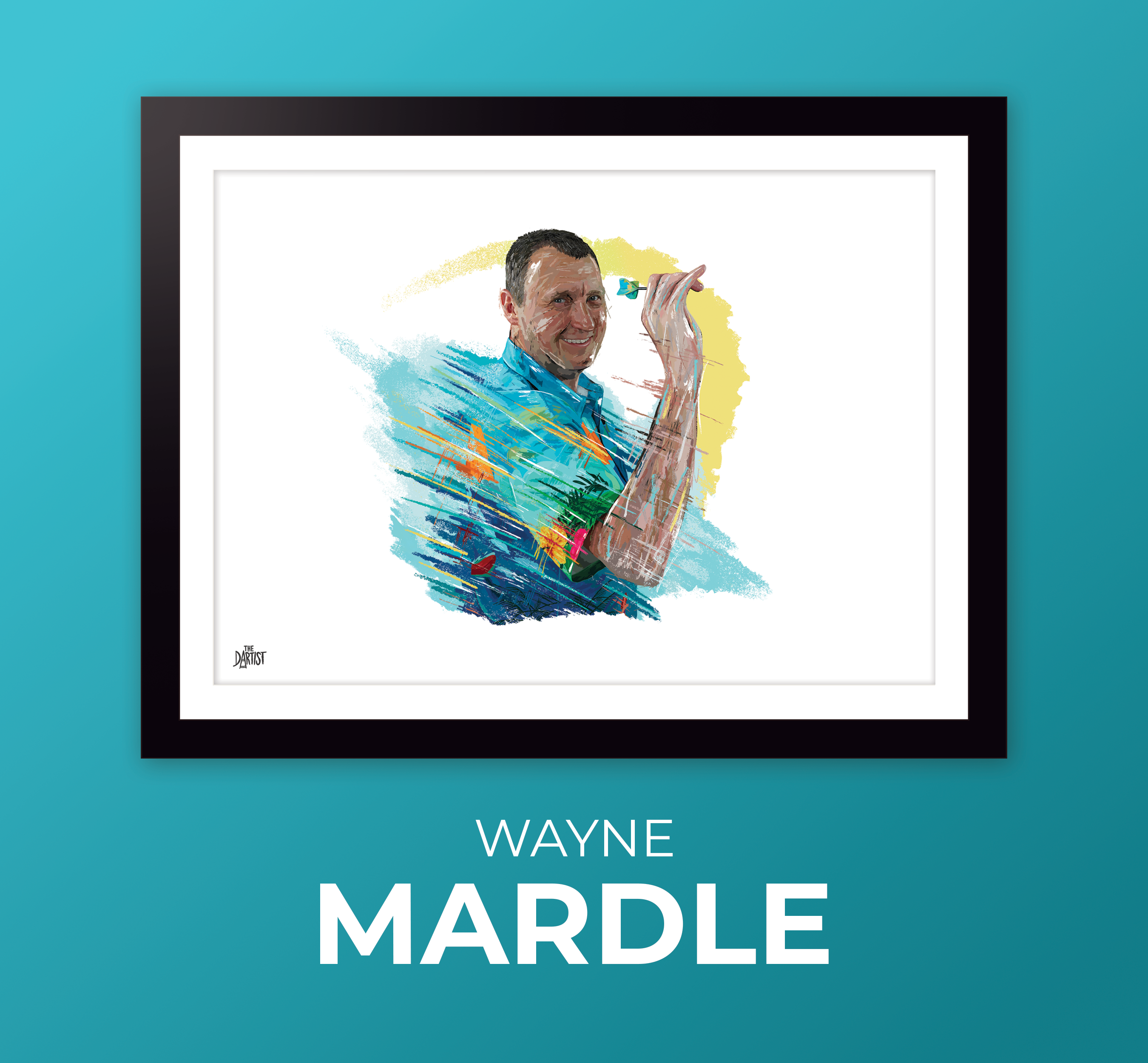 Wayne Mardle Artwork - The Dartist