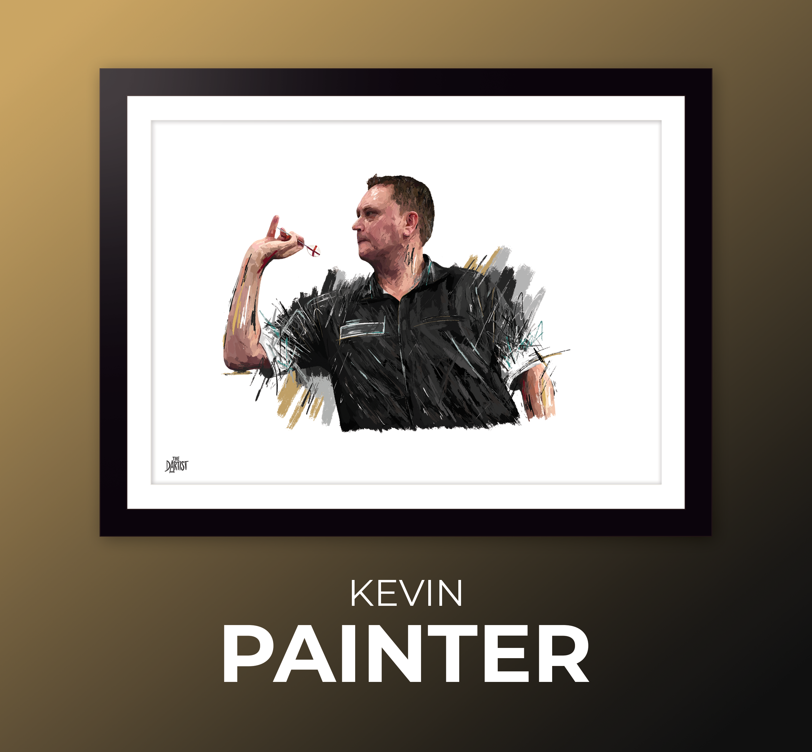Kevin Painter Artwork - The Dartist