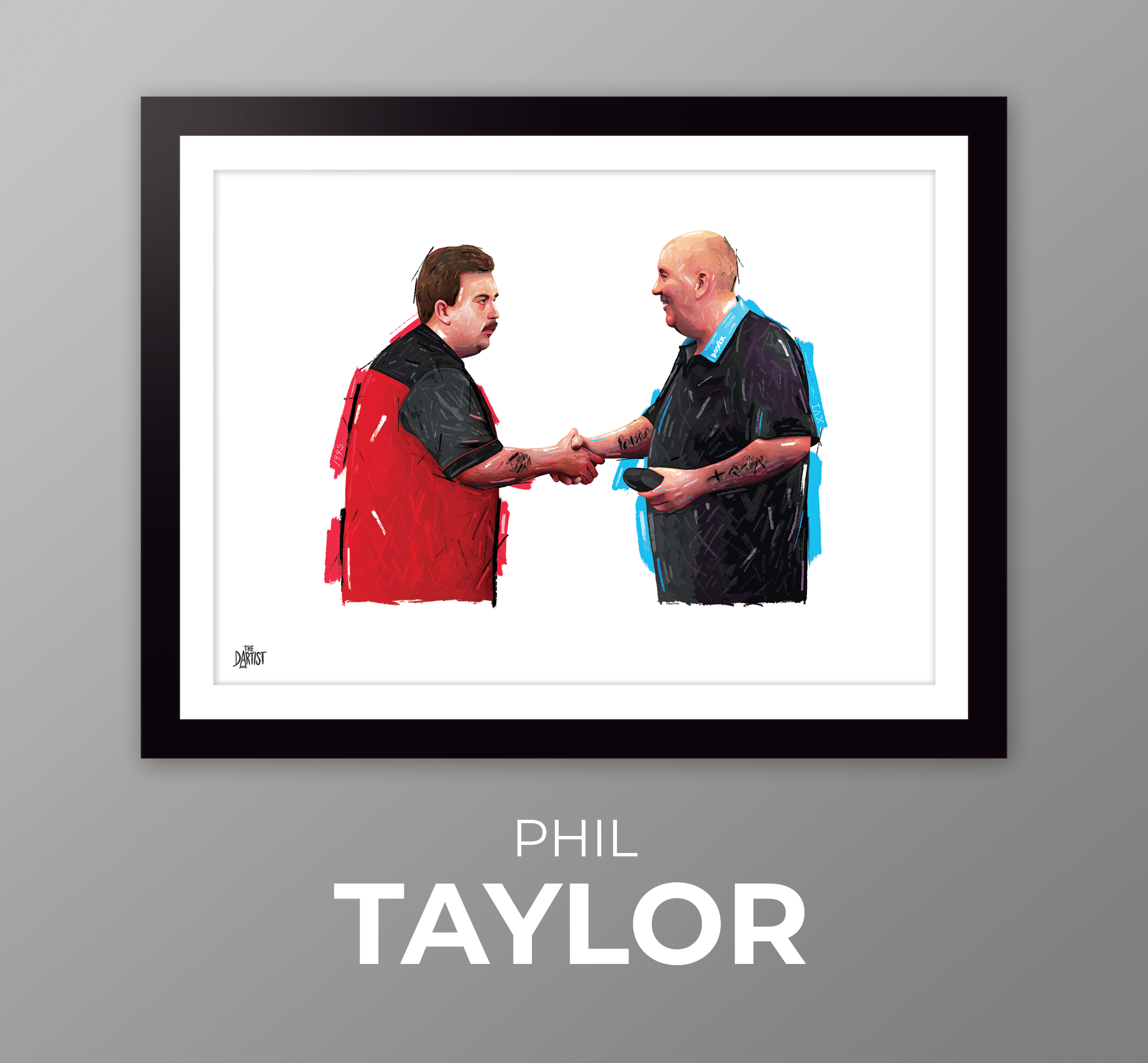 Phil Taylor Artwork - The Dartist