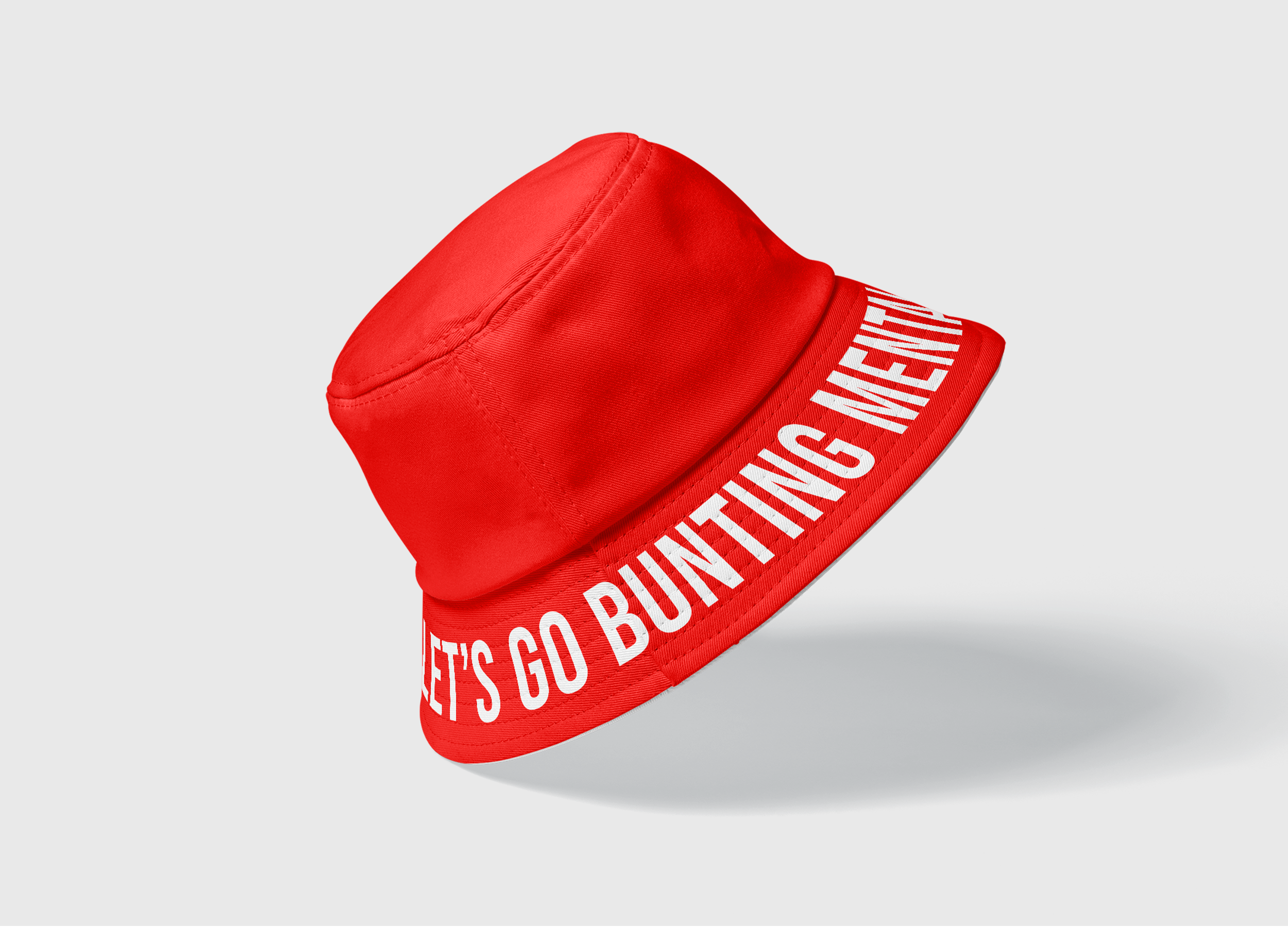 Bunting Reversible Bucket Hat - The Dartist