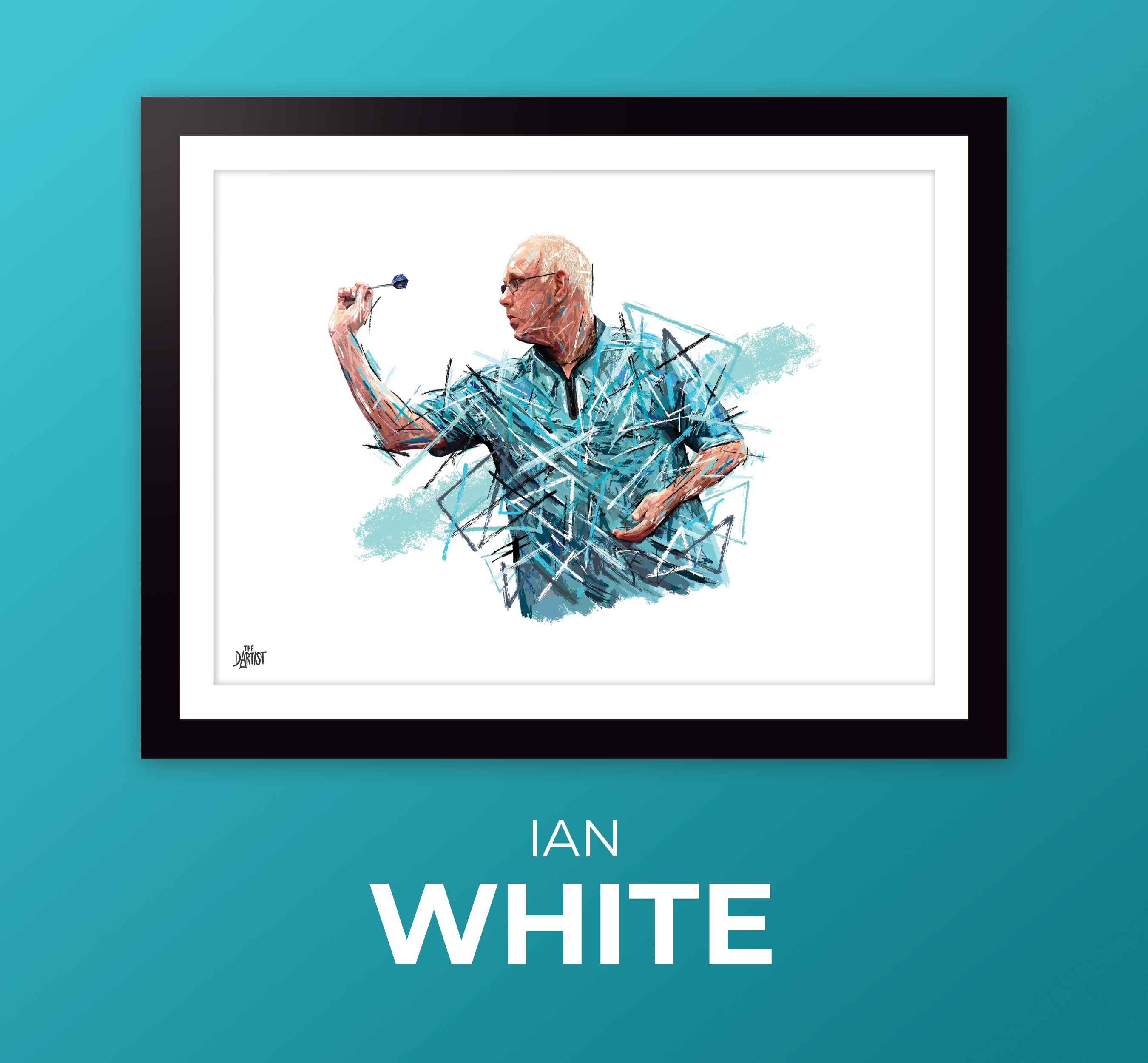 Ian White Artwork - The Dartist