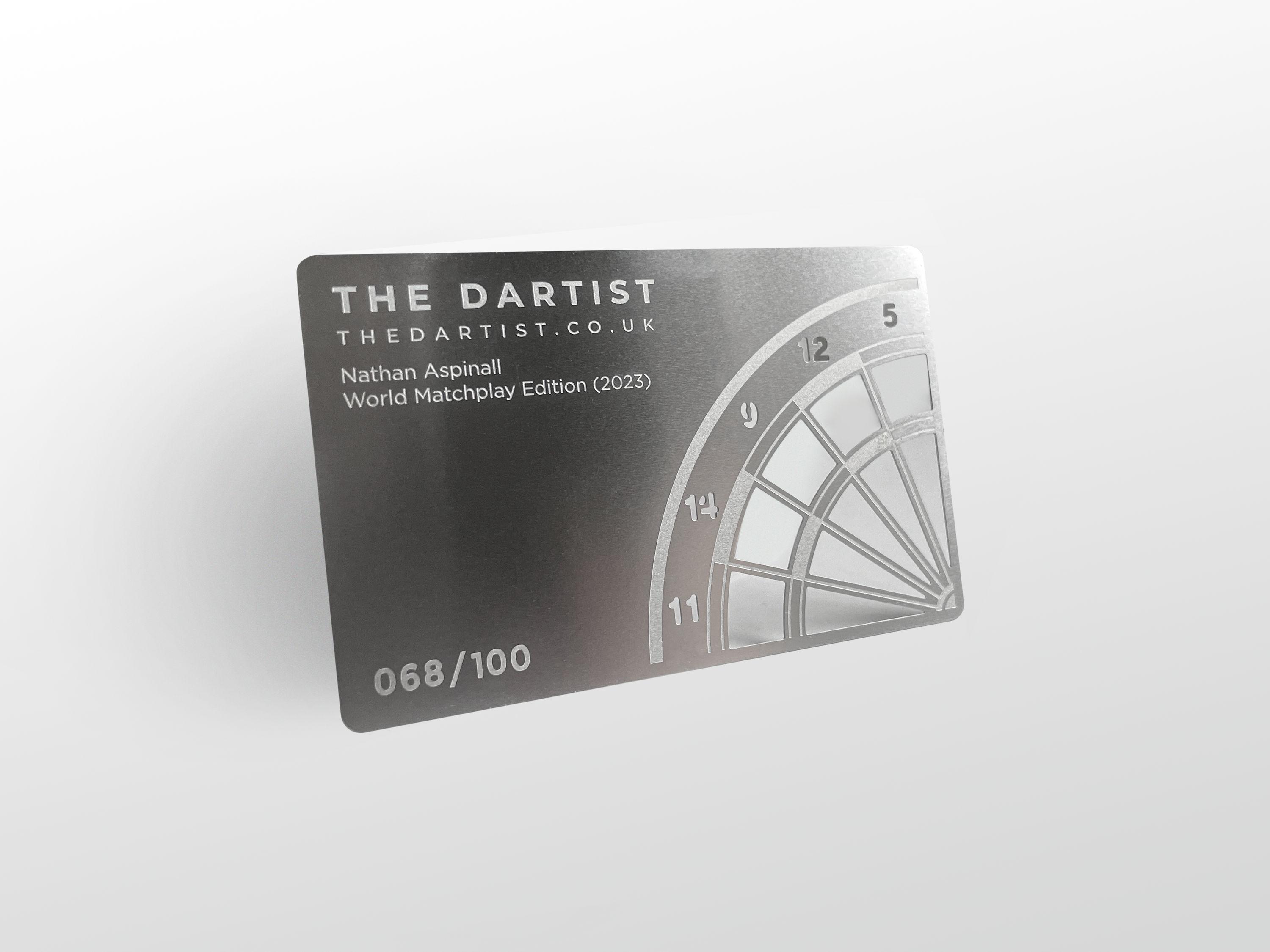 Special Edition Hand Signed Nathan Aspinall Print - The Dartist