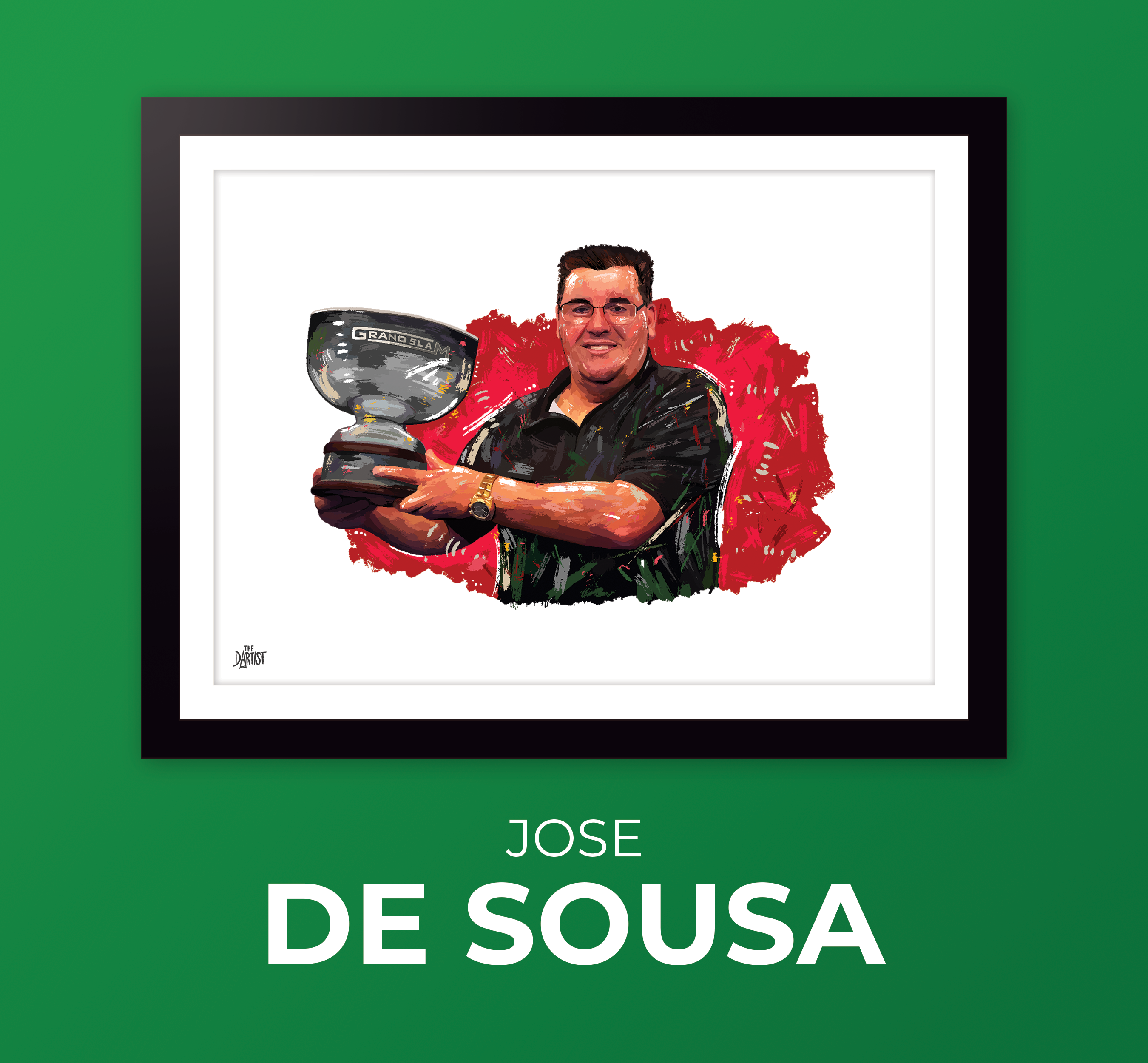 Jose De Sousa Artwork - The Dartist
