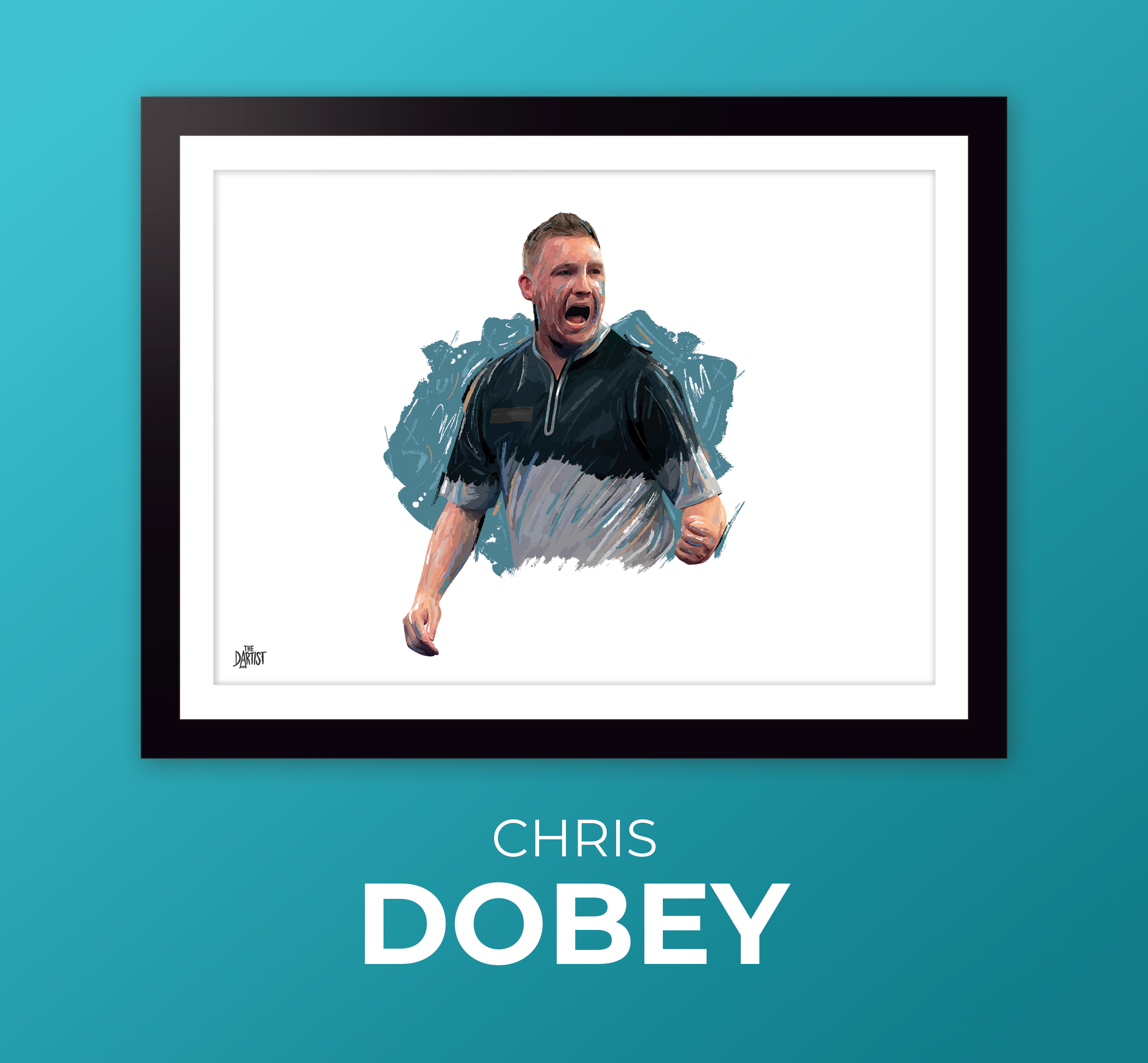 Chris Dobey Artwork - The Dartist