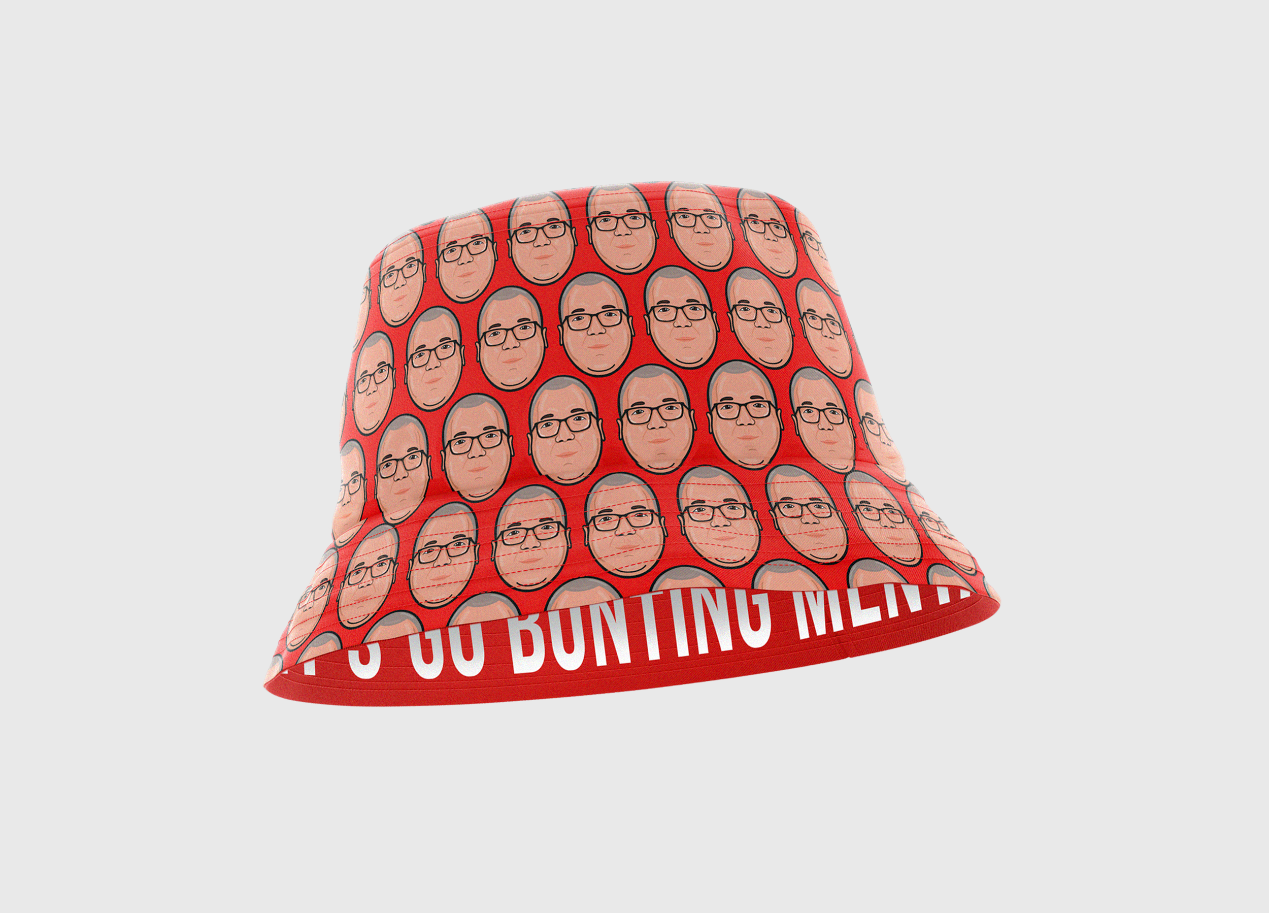 Bunting Reversible Bucket Hat - The Dartist