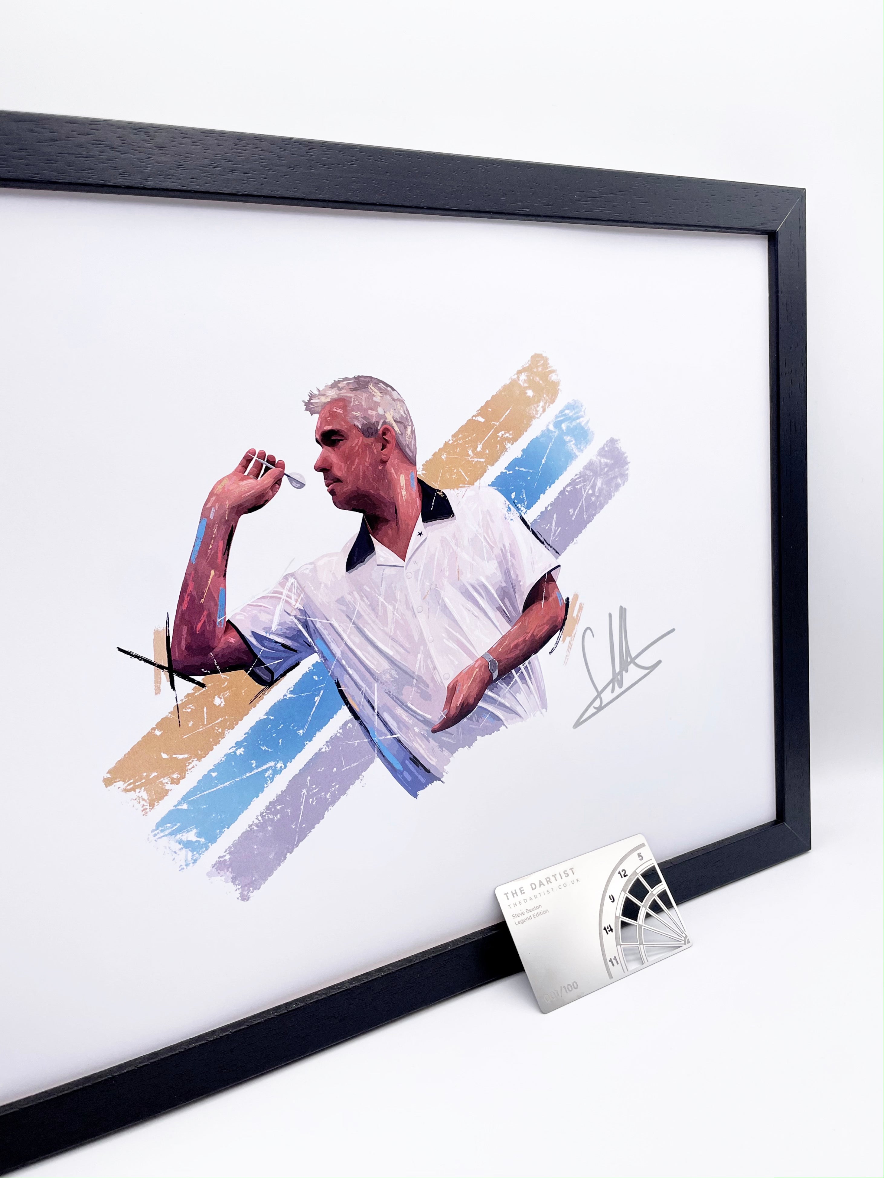 Steve Beaton Legend Edition Signed Art Print - The Dartist
