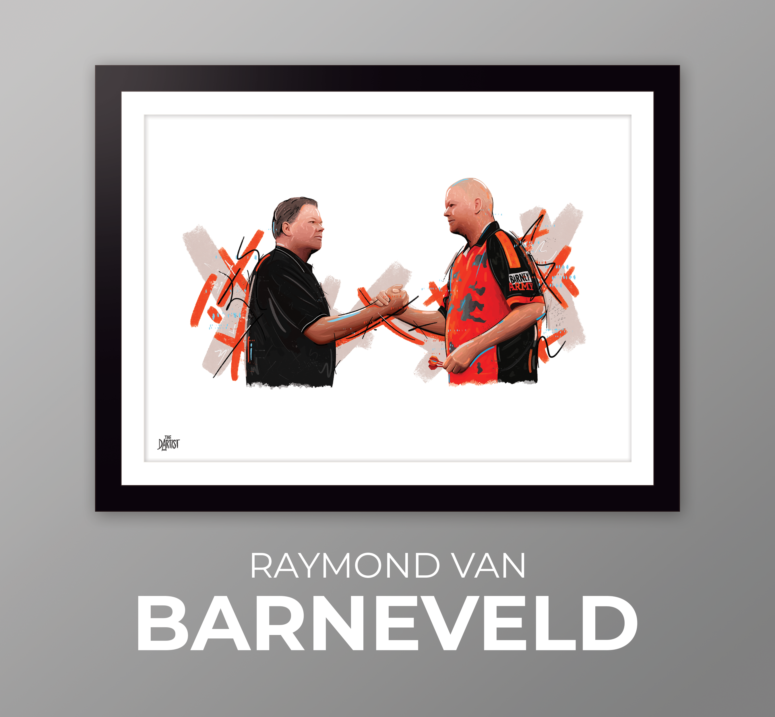 Raymond Van Barneveld Artwork