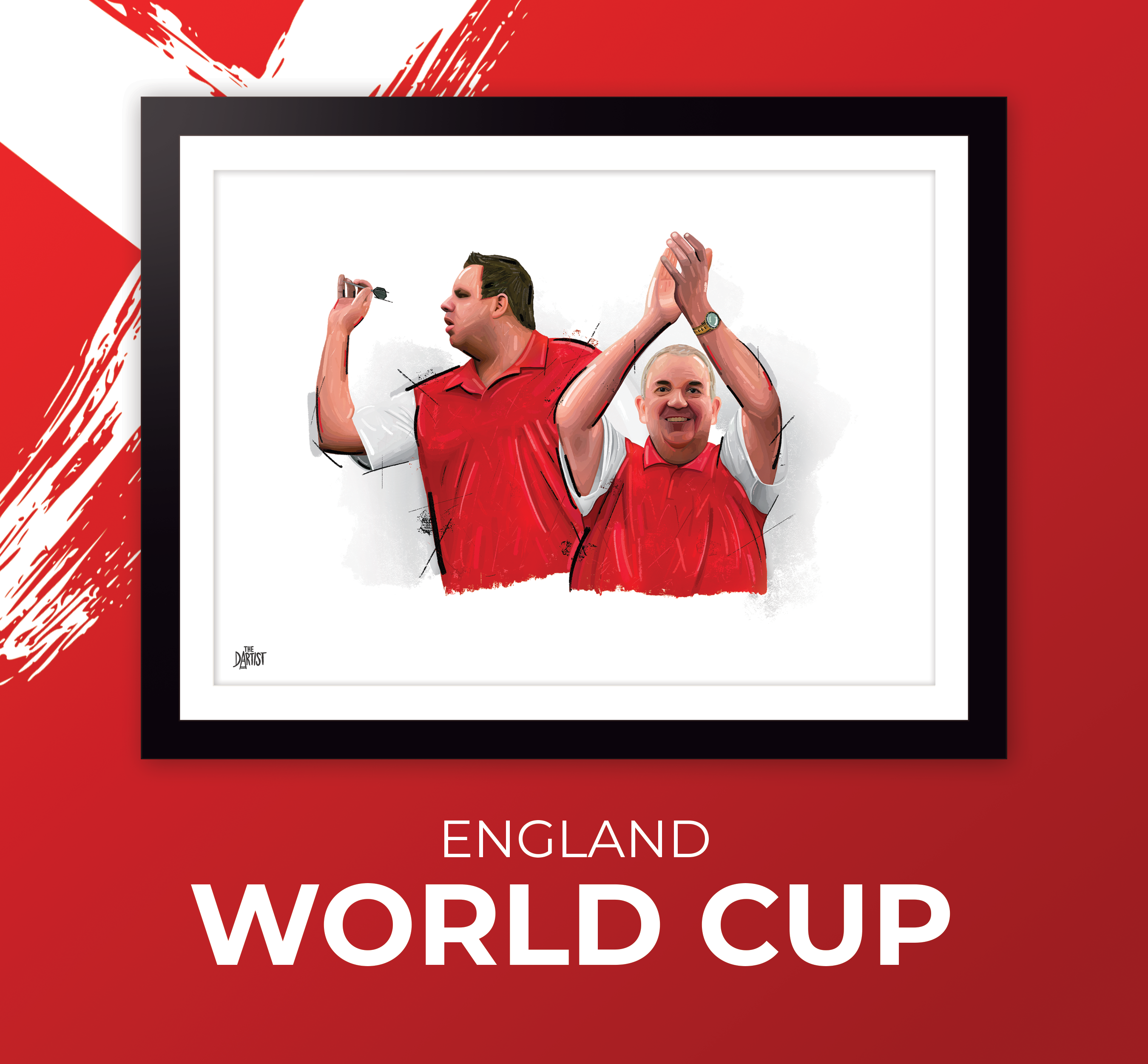 Phil Taylor & Adrian Lewis Artwork