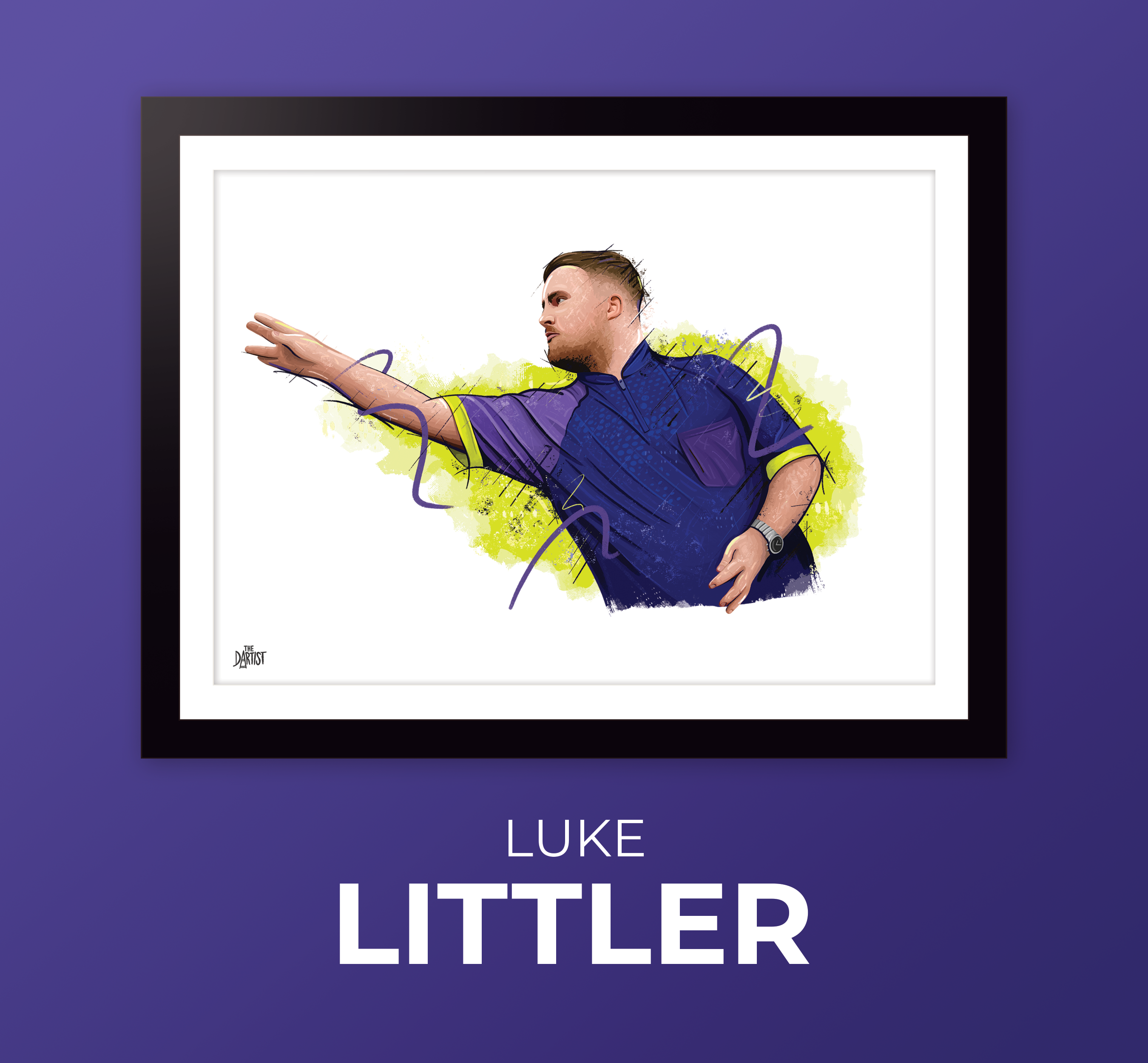 Luke Littler Artwork