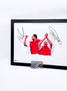 Phil Taylor & Adrian Lewis World Cup Edition Signed Art Print - The Dartist