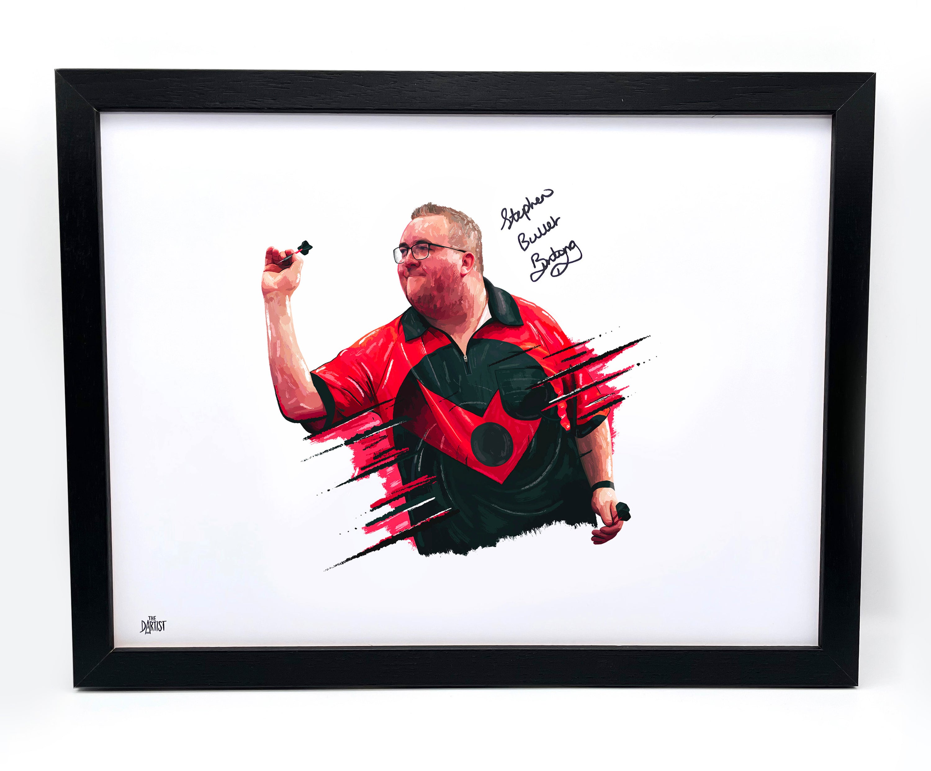 Stephen Bunting Limited Edition Signed Art Print - The Dartist