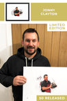 Jonny Clayton Limited Edition Signed Art Print - The Dartist